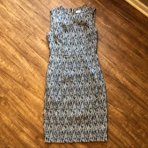 Calvin Klein knee length sheath dress